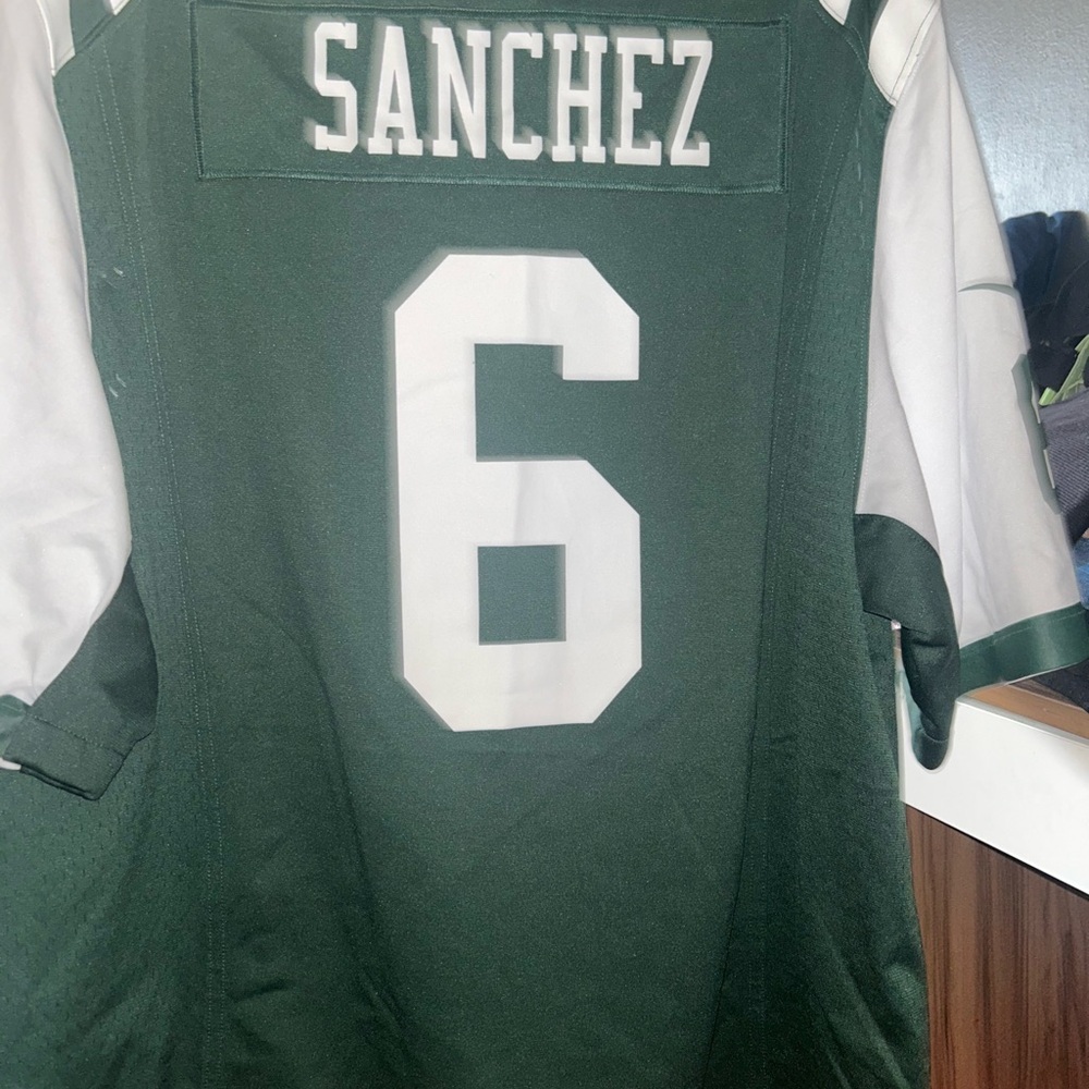 NFL Green and White Jersey XL